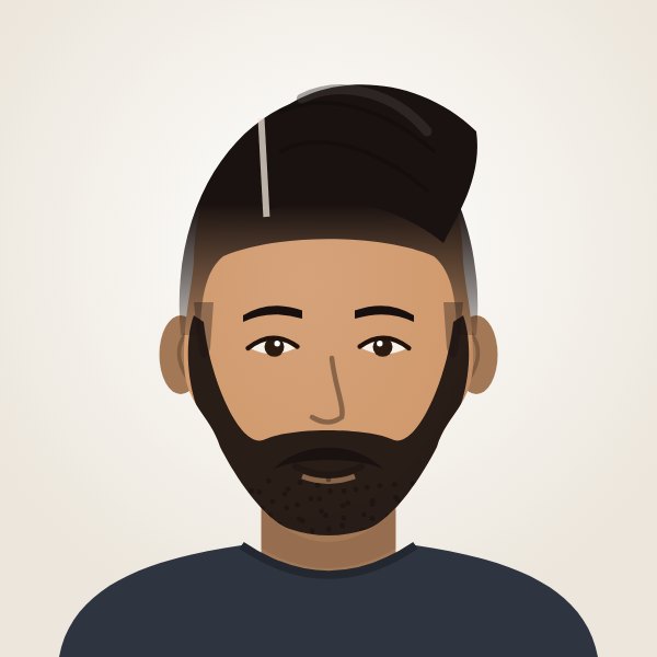 Comb Over Fade hairstyle