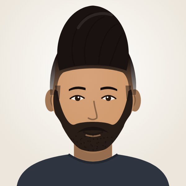 Pompadour hairstyle
